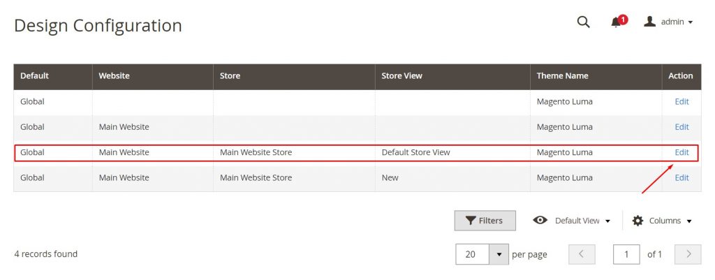 Magento 2 enable blank theme step 2